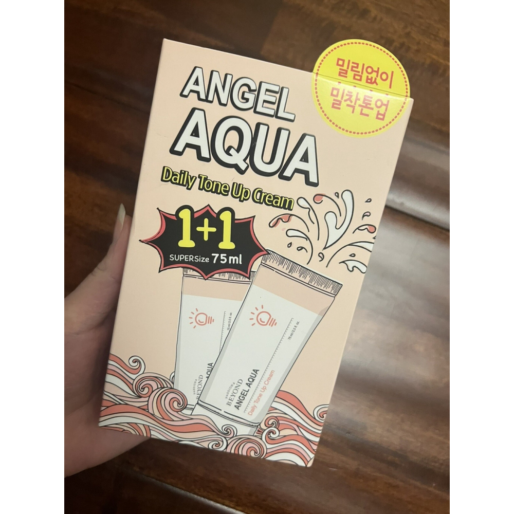 BEYOND Angel Aqua Daily Tone Up Cream 75ml+75ml(5.07oz) 09/29/24